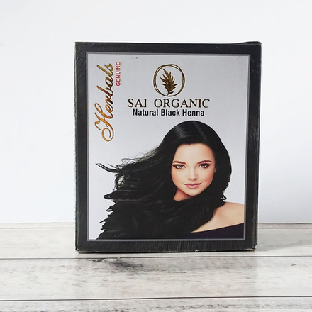 Хна для волос черный, Sai Organic