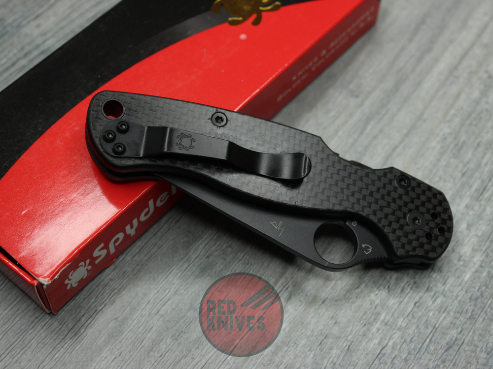 Нож Spyderco Paramilitary 2 Carbon Black C81CFBKP2