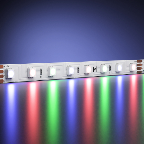 Светодиодная лента Maytoni Ultra 24В 3838 8Вт/м RGB 5м IP 20 201130