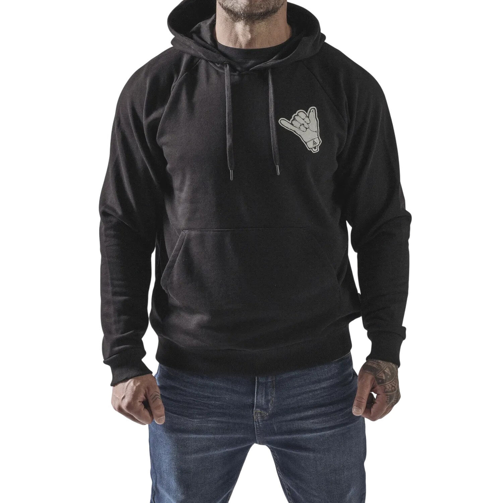 Толстовка Direct Action Hoodie DA Shaka Black