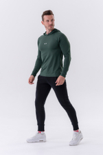 Кофта LONG-SLEEVE T-SHIRT WITH A HOODIE 330
Зеленая