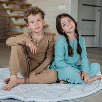 Пижама из рифленой ткани "Бриз" подростковая