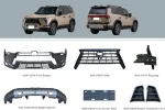 Запчасти на Lexus GX 550 2024+ GX550 Лексус внешние детали