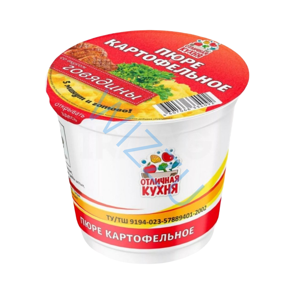 Картофельное пюре со вкусом Говядины, 40 г
