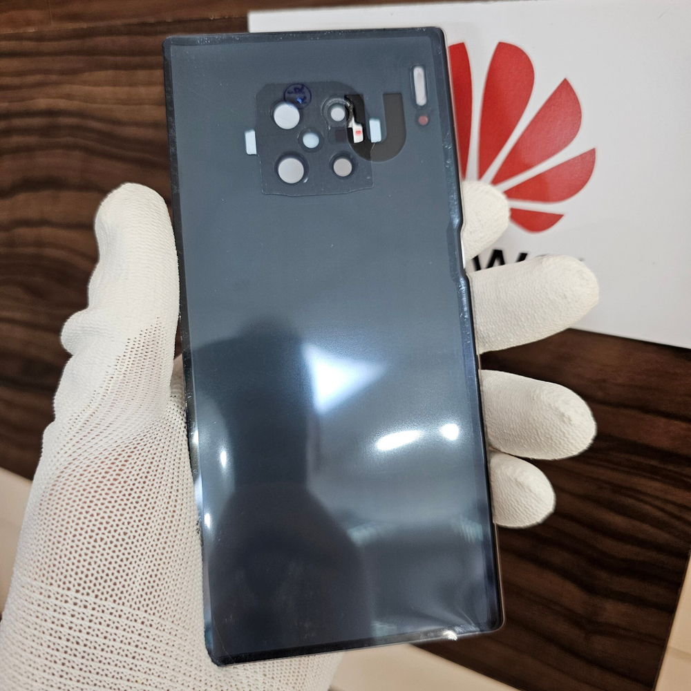 Крышка для Huawei Mate 30 Pro (заднее стекло) "хорошее качество" цвет: розово-сиреневый