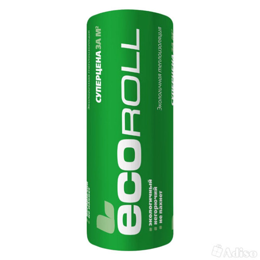 Утеплитель КНАУФ ECOROLL (1220х8200х2)50 мм 20 м2/ 1 м3