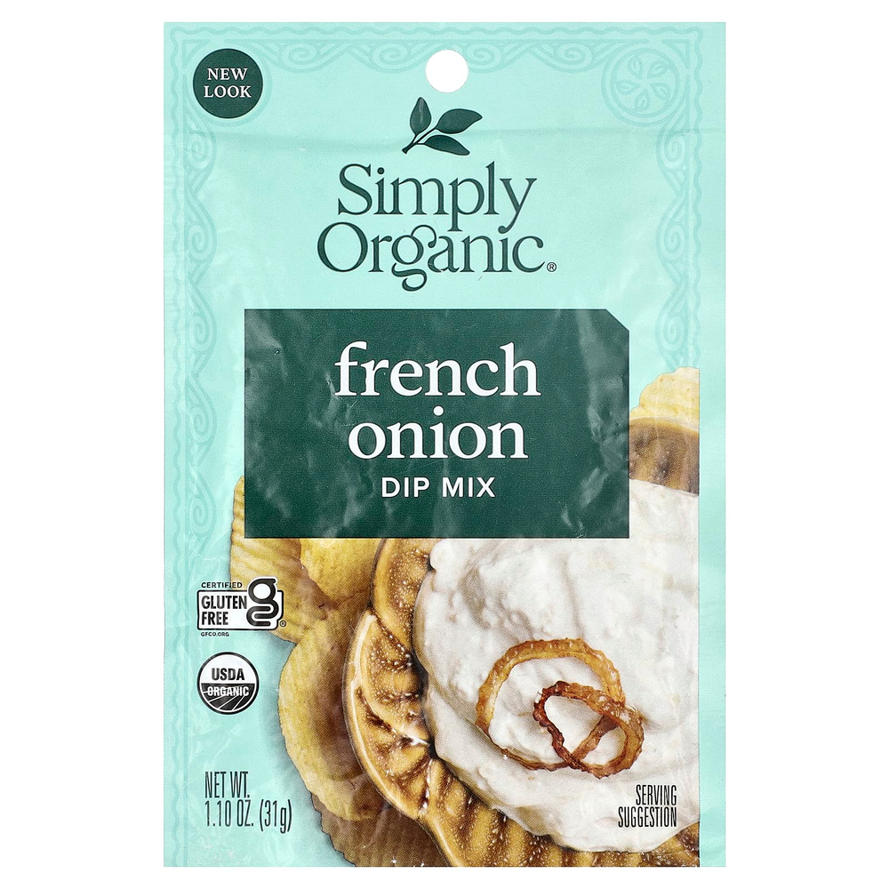 Simply Organic, французская смесь лукового соуса, 31 г (1,1 унции)