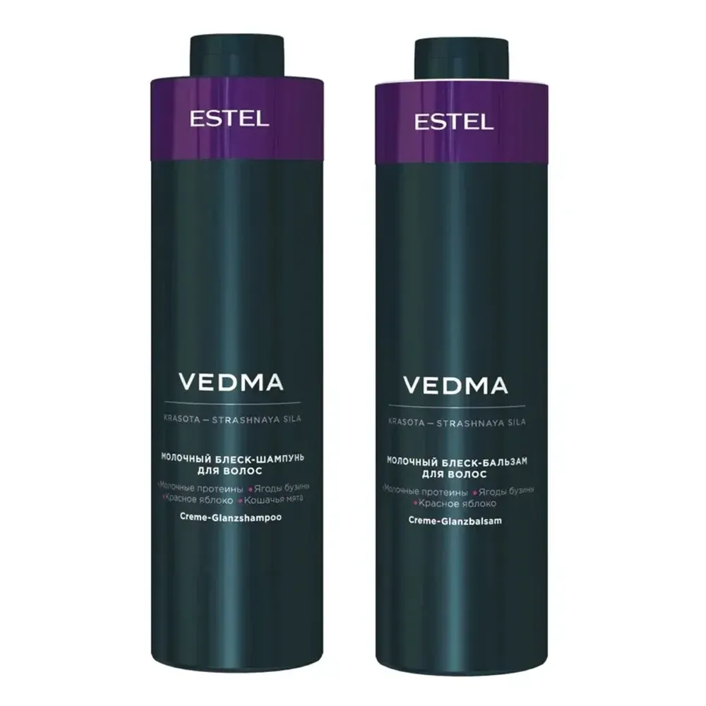 Набор для волос восстанавливающий VEDMA, Estel (Шампунь - 1000 мл., Бальзам - 1000 мл.) Набор для волос восстанавливающий VEDMA, Estel (Шампунь - 1000 мл., Бальзам - 1000 мл.)