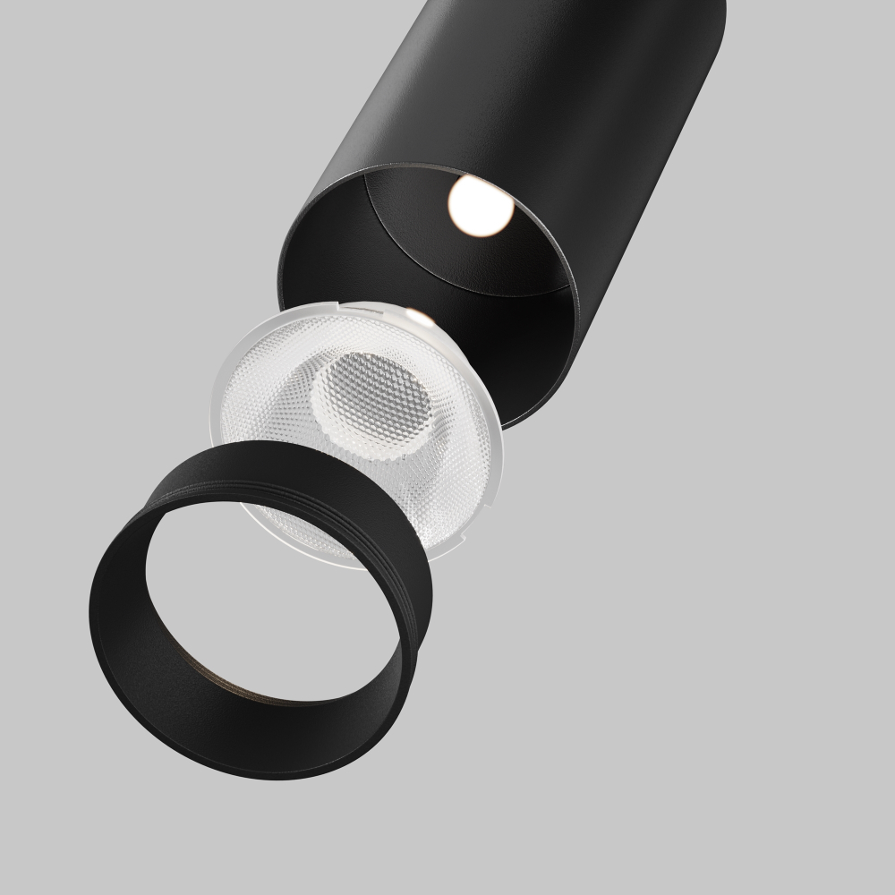 Накладной светодиодный светильник Maytoni FOCUS LED C055CL-L12W4K-SS-B
