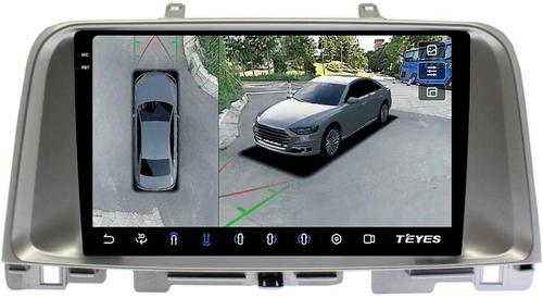 Магнитола для KIA Optima 4 2016-2020 - Teyes CC3-2K-360 монитор 9.5" 2K QLED на Android 10, Быстрая, CarPlay, 4G SIM-слот, 4 камеры в комплекте