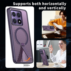 Прозрачный чехол Mesh Pro Magnetic Case для Xiaomi 14T Pro