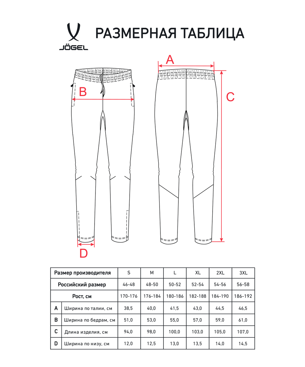 Брюки тренировочные CAMP 2 Training Pants, темно-синий - изображение 70