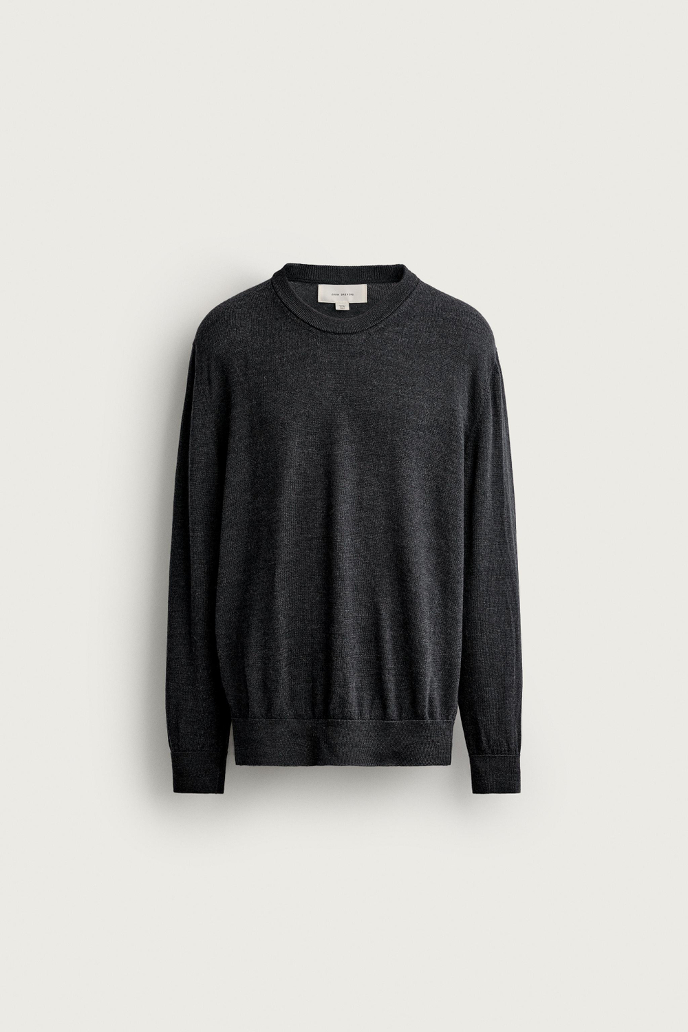 СВИТЕР СТАНДАРТНОГО КРОЯ ИЗ 100% ШЕРСТИ — ZARA