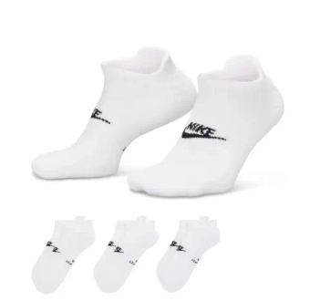 Теннисные носки Nike Everyday Elevated No Show 3P - white/black