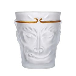 Чашка 240 мл чайно-кофейная без ручки матовая декор Monkey King Barista d 7,3 см h9 см Barbossa [1]