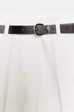 БРЮКИ С ОТВОРОТАМИ — ZARA