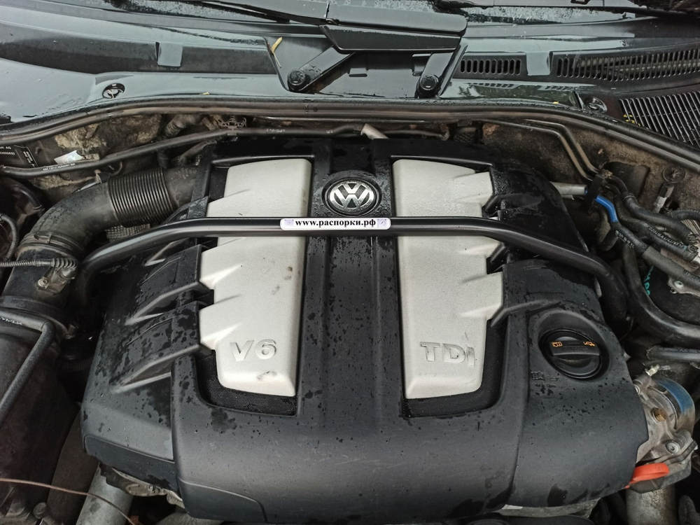 Распорка передняя верхняя (цельная) Volkswagen Touareg 1 (GP) и Porsche Cayenne (955/957) (ПОД ЗАКАЗ)
