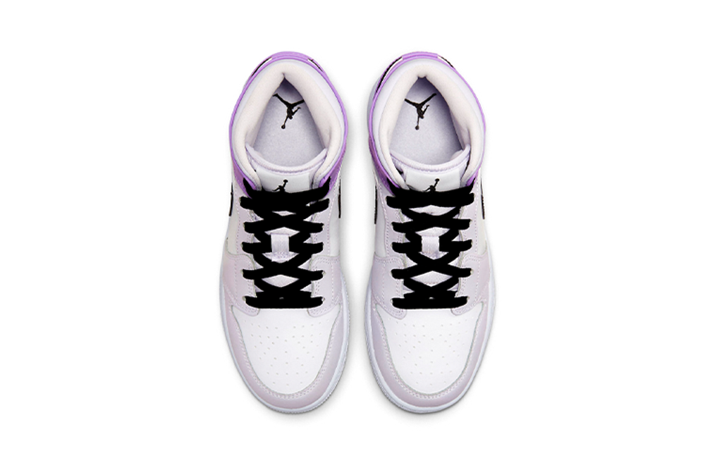 Jordan 1 Mid Barely Grape GS