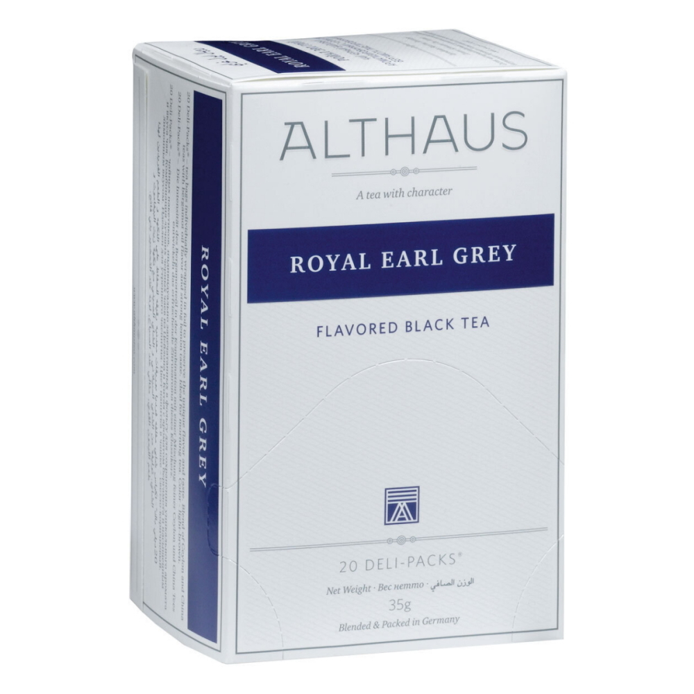 Althaus Royal Earl Grey чай ароматизированный в пакетиках, 20 шт