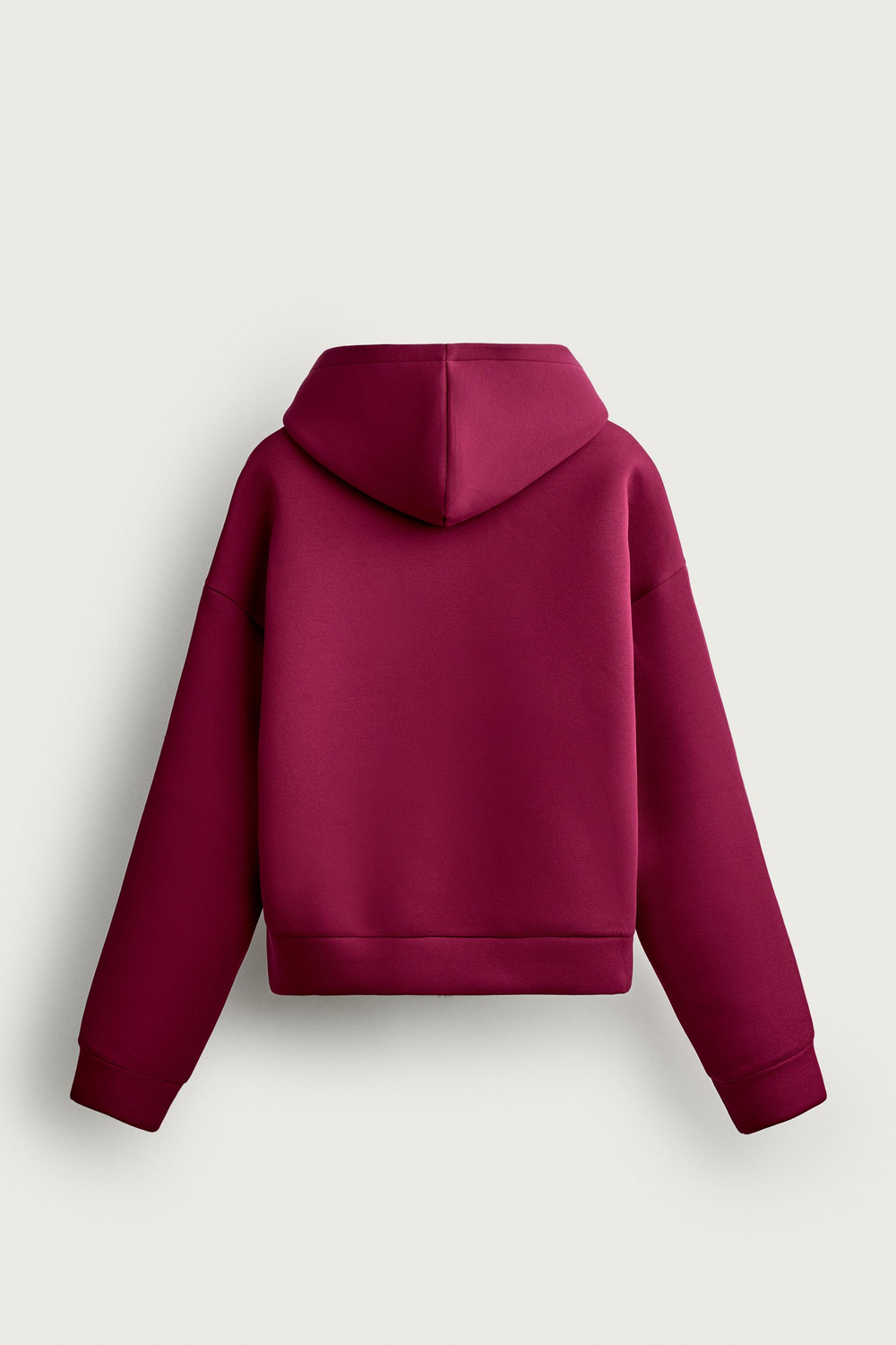 ZARA ХУДИ ИЗ ВЫСОКОТЕХНОЛОГИЧНОЙ ТКАНИ С МОЛНИЕЙ, ЦВЕТ ФУКСИИ