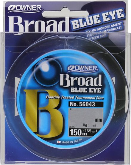 OWNER Леска Broad Blue Eye 150м 0.37мм 11.8кг