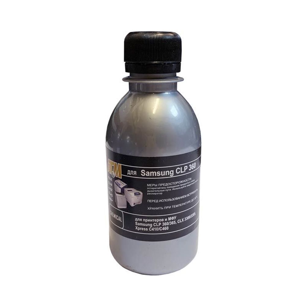 Тонер для SAMSUNG CLP 360 (45гр, черный, Chemical) Silver ATM