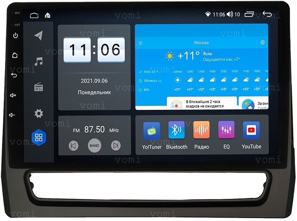 Магнитола для Mitsubishi ASX 2020+ (штатный 8" экран) - AK546R10-MTK-LTE Android 10, SIM-слот