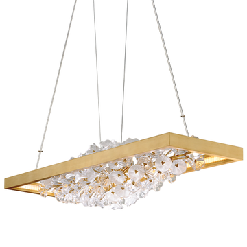 Corbett Jasmine Linear, 46 cm, Gold Leaf