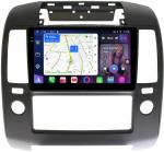 Магнитола для Nissan Navara D40 2004-2014 (кондиционер) - FarCar S500-TS10 монитор 9.5" QLED на Android 14, Быстрая, CarPlay, 4G SIM-слот