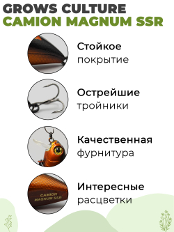 Воблер крэнк Camion Magnum SSR 36 мм 3.3 г цвет #04
