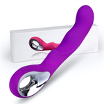 Вибратор перезаряжаемый силиконовый для G-точки Female G-spot Finger Pussy Vibrator (Цвет: розовый)