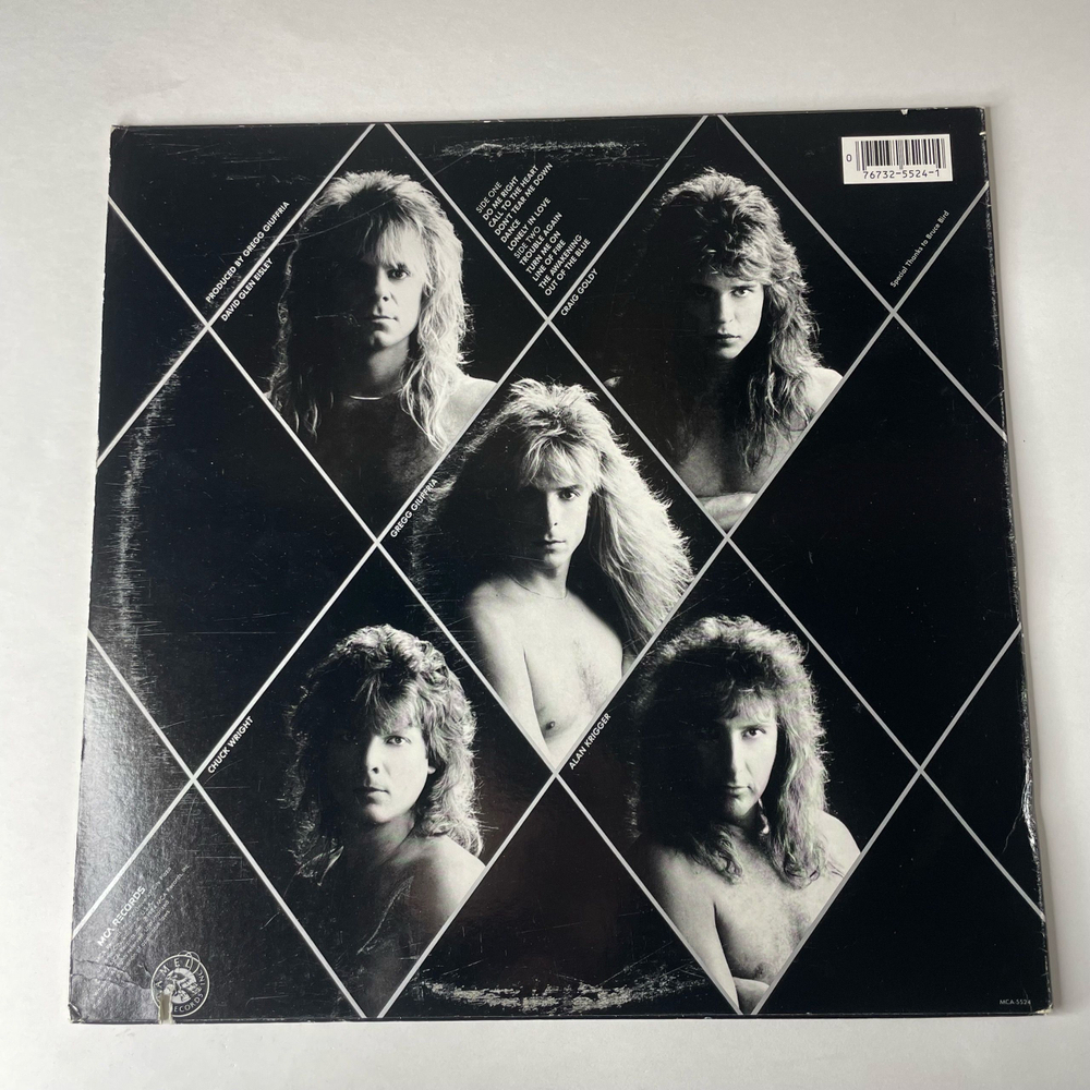 Винтажная виниловая пластинка LP Giuffria (США 1984)