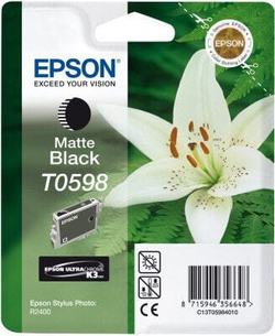 Epson Lily Singlepack Matte Black T0598 струйный картридж 1 шт Подлинный Матовый черный C13T05984030