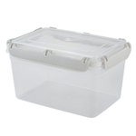 Контейнер герметичный для продуктов БЕРГЕН с защелками 1,3л пепельный жемчуг