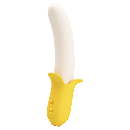 Силиконовый вибратор 19,5см Pretty Love Banana Geek BI-014957