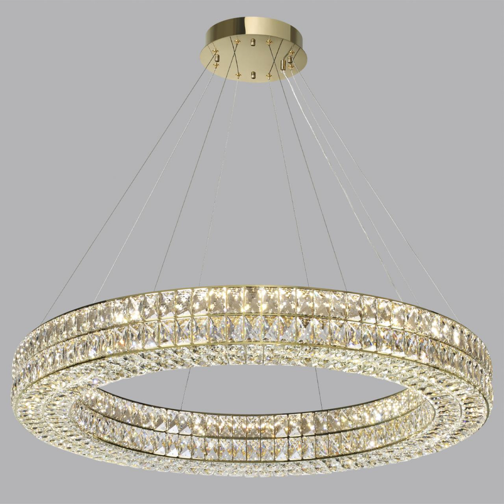 4926/98L L-VISION ODL24 581 золото/металл/хрусталь Люстра LED 98W 4000K 5850Лм PANTA