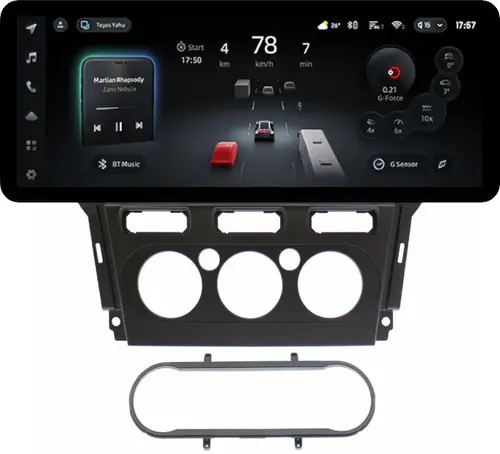 Магнитола для Ford Mondeo 4 2010-2014 - Teyes CC4PRO монитор 12.3" 2K QLED + рамка 10, Android 13, Быстрейшая, Snapdragon 778G, ИИ, CarPlay, DSP, 4G SIM-слот