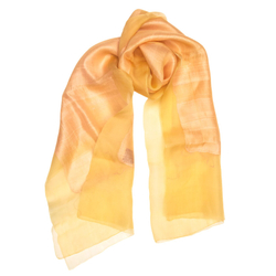 Шаль SILK Шаль Ysabel 45x210 Розовый / Желтый