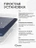 Чехол накладка Gurdini для Macbook Neo 13" (A3404) пластик прозрачный с блестками
