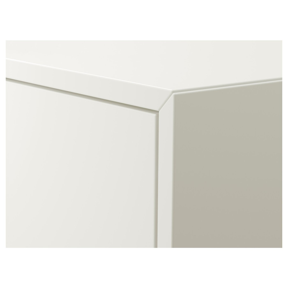 IKEA EKET  (ИКЕА ЕКЕТ)  -  Комбинация настенных шкафов - белая 80x35x210 см