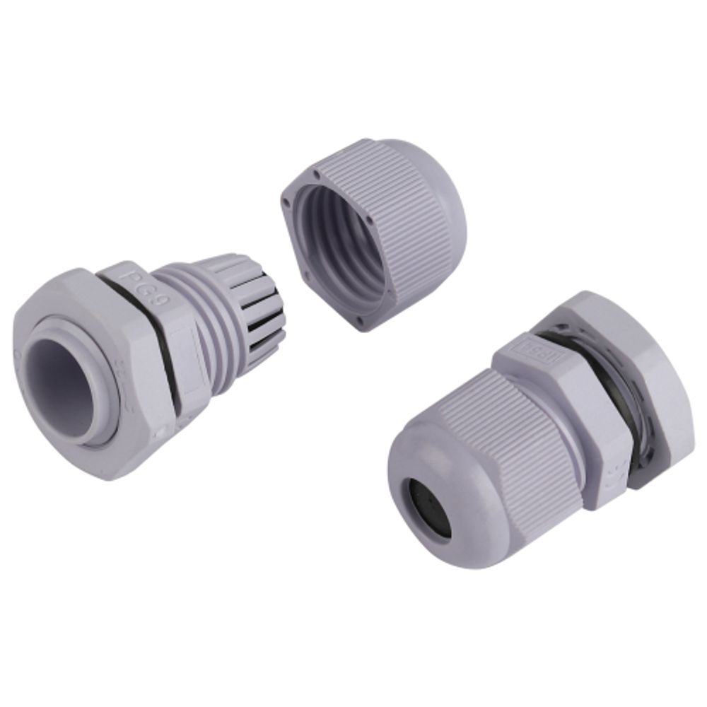 Кабельный ввод сальник ЭРА NO-224-230 PG 9 (d отв.16 мм / d провод.4-8 мм) IP54 (упаковка 20 штук) | Электротовары