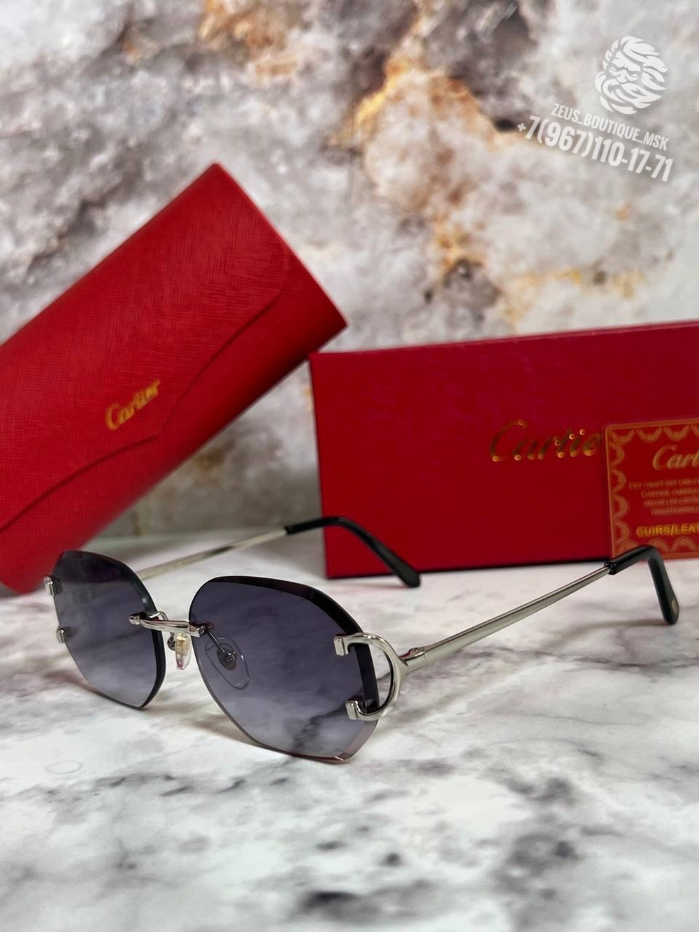 Солнечные очки Cartier