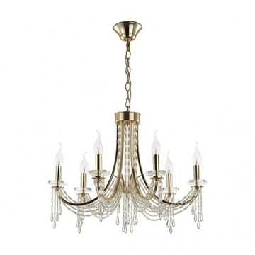 Подвесная хрустальная люстра 6*Е14 5063/6 золото Capel Odeon Light