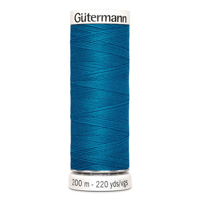 Нитки универсальные Gutermann Sew-all 100 (200 метров), 5 кат. | 025 св. морская волна