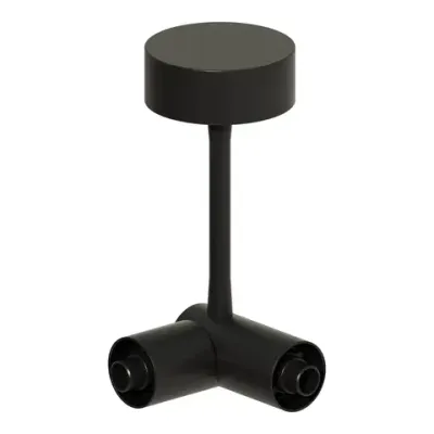 ST1602.439.00 Потолочный токопроводящий угловой соединитель ST-Luce Черный