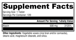 NiaVasc™ 120 Tablets