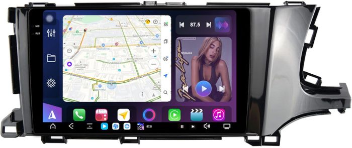 Магнитола для Honda Shuttle 2 2015-2023 - FarCar S500-TS20 монитор 9.5" 2K QLED на Android 14, Быстрейшая, CarPlay, 4G SIM-слот