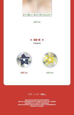 Альбом fromis_9 - SUPERSONIC 3rd Single Album 2 Version SET
