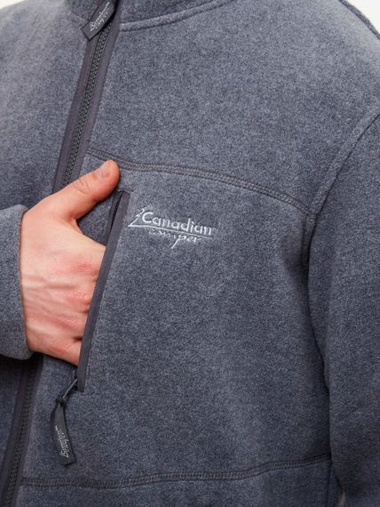 Куртка флисовая Canadian Camper FORKAN, цвет grey