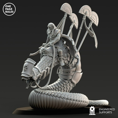 Tomb King Snake Rider Leader
